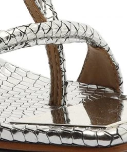 Sale Vikki Metallic Leather Sandal