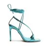 Sale Vikki Metallic Leather Sandal