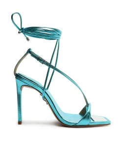 Sale Vikki Metallic Leather Sandal