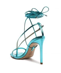 Sale Vikki Metallic Leather Sandal