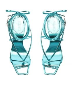 Sale Vikki Metallic Leather Sandal