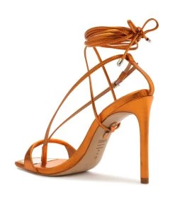 Sale Vikki Metallic Leather Sandal