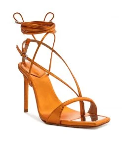 Sale Vikki Metallic Leather Sandal