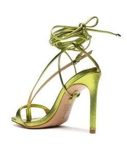 Sale Vikki Metallic Leather Sandal 10 Sale Vikki Metallic Leather Sandal