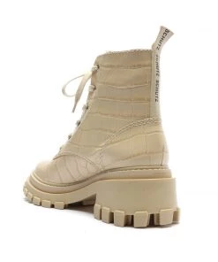 Sale Orly Crocodile-Embossed Leather Bootie