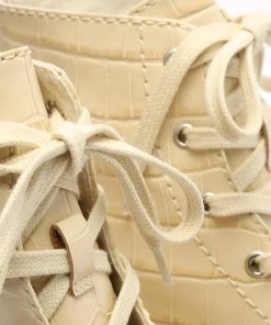 Sale Orly Crocodile-Embossed Leather Bootie