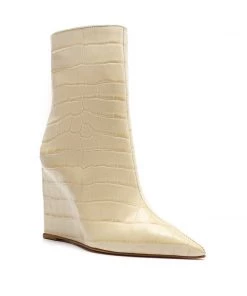 Fall 22 Booties Asya Crocodile-Embossed Leather Bootie 10 Fall 22 Booties Asya Crocodile-Embossed Leather Bootie