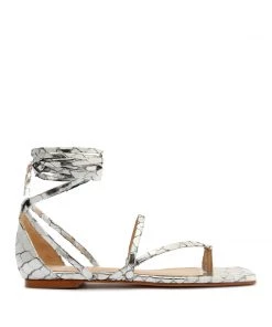 Pre Fall 22 Lily Metallic Flat Sandal