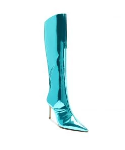 Pre Fall 22 Mary Up Specchio Leather Boot