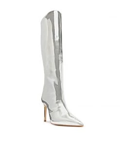 Pre Fall 22 Mary Up Specchio Leather Boot