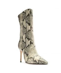 PF Capsule 22 New In Mary Snake Embossed Leather Bootie