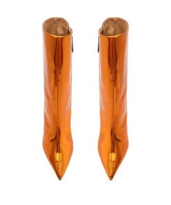 Pre Fall 22 Mary Specchio Leather Bootie New In