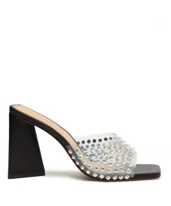 Sale Lizah Crystal Vinyl Sandal