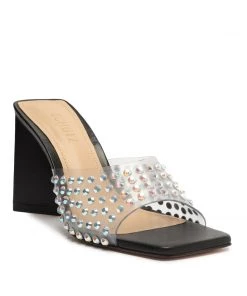 Sale Lizah Crystal Vinyl Sandal