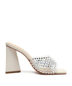 Sale Lizah Crystal Vinyl Sandal