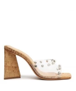 Sale Lizah Cork Vinyl Sandal