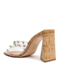 Sale Lizah Cork Vinyl Sandal