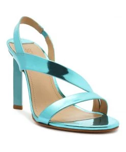 Pre Fall 22 New In Kelly Specchio Leather Sandal