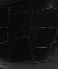 PF Capsule 22 Dal Crocodile-Embossed Leather Flat New In 15 PF Capsule 22 Dal Crocodile-Embossed Leather Flat New In