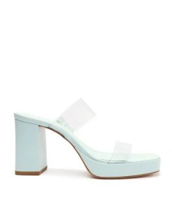 Sale Ariella Platform Vinyl Sandal