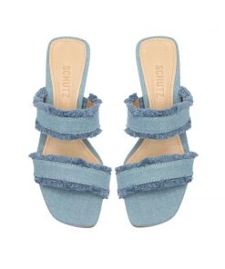 Spring 22 Amely Mid Block Fabric Sandal Sandals