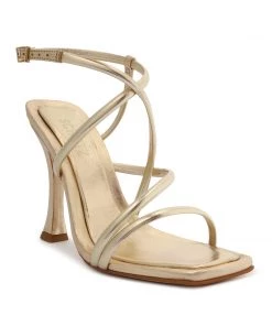 Sale Lovi Metallic Nappa Leather Sandal
