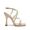 Sale Lovi Metallic Nappa Leather Sandal