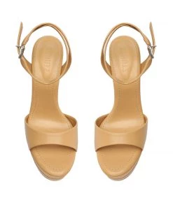 Spring 22 Kaila Platform Nappa Leather Sandal Sandals
