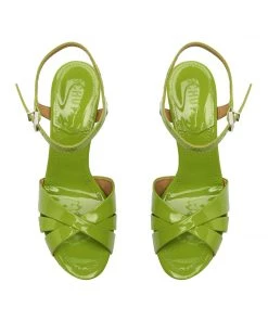 Spring Capsule 22 Sandals Keefa High Patent Sandal