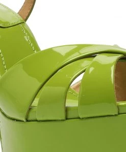 Spring Capsule 22 Sandals Keefa High Patent Sandal