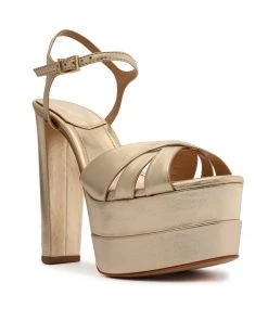 Spring Capsule 22 Keefa High Metallic Leather Sandal Best Sellers