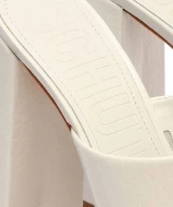 Spring 22 Best Sellers Darah Crocodile-Embossed Leather Sandal