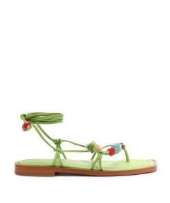 Sale Gem Atanado Leather Sandal