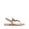 Sale Shantie Metallic Leather Sandal