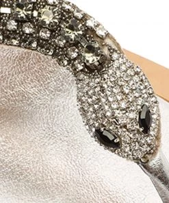 Sale Shantie Metallic Leather Sandal