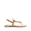 Sale Shantie Metallic Leather Sandal