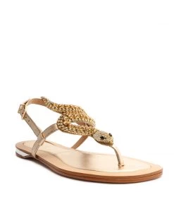 Sale Shantie Metallic Leather Sandal