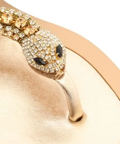 Sale Shantie Metallic Leather Sandal