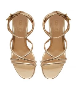Sale Zilla Metallic Leather Sandal