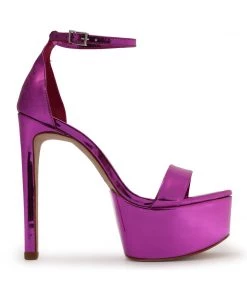 Sale Cadey-Lee Platform Specchio Leather Sandal