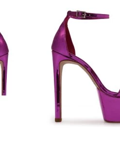 Sale Cadey-Lee Platform Specchio Leather Sandal