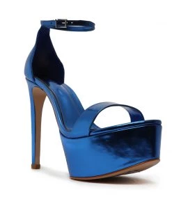 Sale Cadey-Lee Platform Specchio Leather Sandal