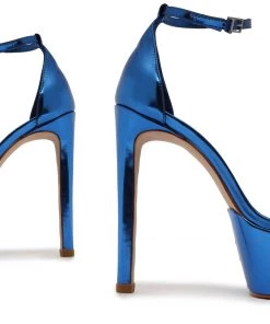 Sale Cadey-Lee Platform Specchio Leather Sandal