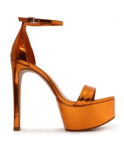 Sale Cadey-Lee Platform Specchio Leather Sandal