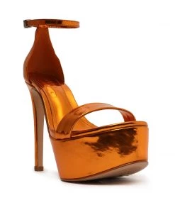 Sale Cadey-Lee Platform Specchio Leather Sandal