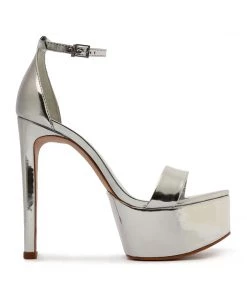 Sale Cadey-Lee Platform Specchio Leather Sandal