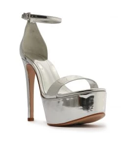 Sale Cadey-Lee Platform Specchio Leather Sandal