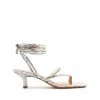 Pre Fall 22 Lily Mid Metallic Sandal New In