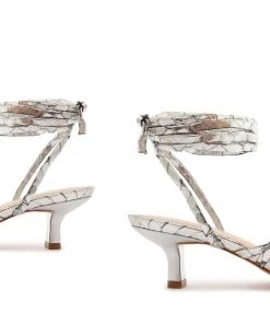 Pre Fall 22 Lily Mid Metallic Sandal New In