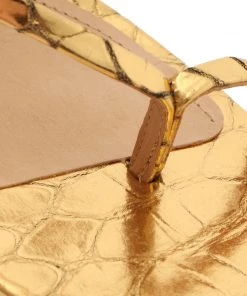 Pre Fall 22 Lily Metallic Leather Sandal New In 14 Pre Fall 22 Lily Metallic Leather Sandal New In